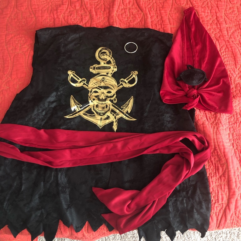 🏴‍☠️ Men’s pirate Halloween costume accessories
